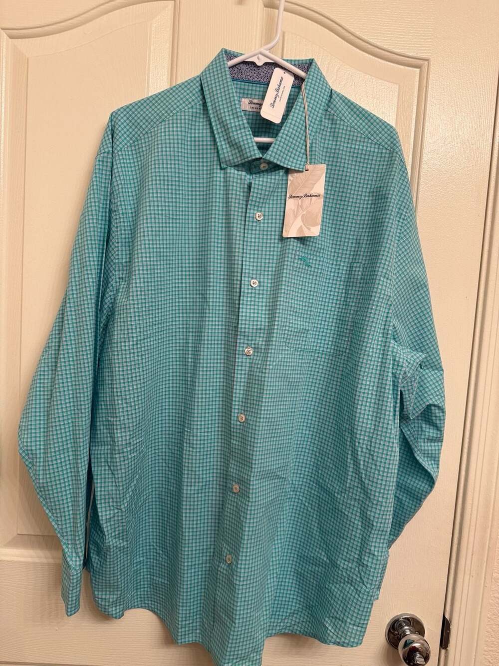 Tommy Bahama Newport Coast Gingham Grove Long Sleeve Button-Up Shirt